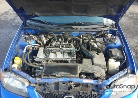 2003 Mazda Protege z USA, uszkodzony, nr VIN JM1BJ225131139076